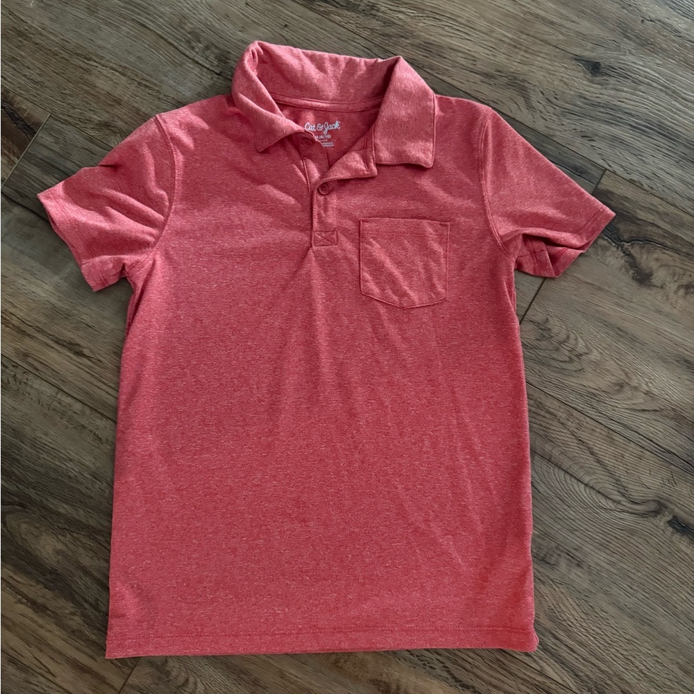 Cat & Jack Red Polo Shirt